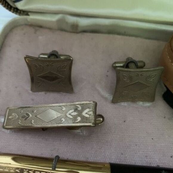 Alpine De Luxe Alpine USA Pencil Perma Matic Pen Geneva Jeweled Swiss Watch - Picture 10 of 14